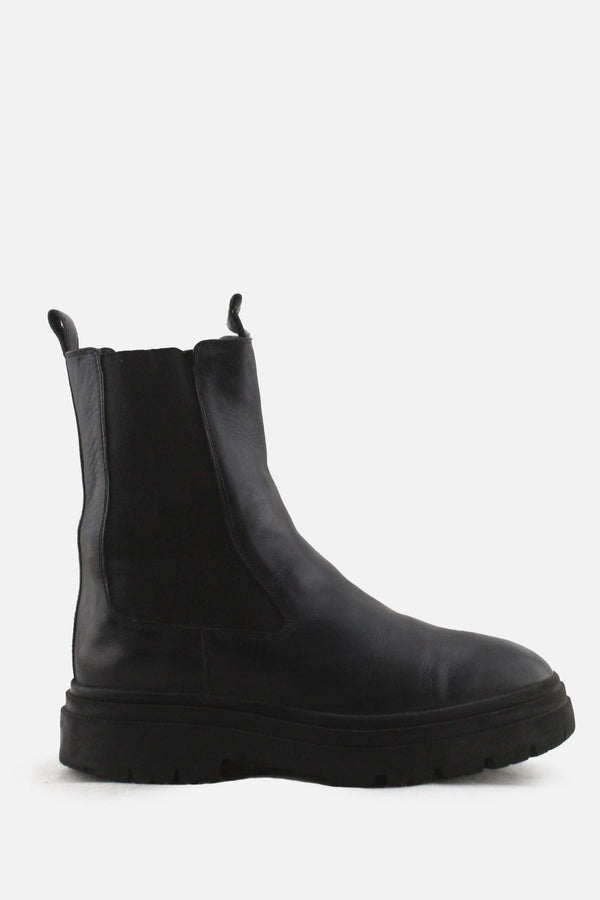 Zara Stretchable Chelsea Ankle Boots | 100% Authentic Leather