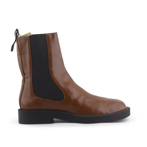 Zara Stretchable Chelsea Ankle Boots (100% Authentic Leather)