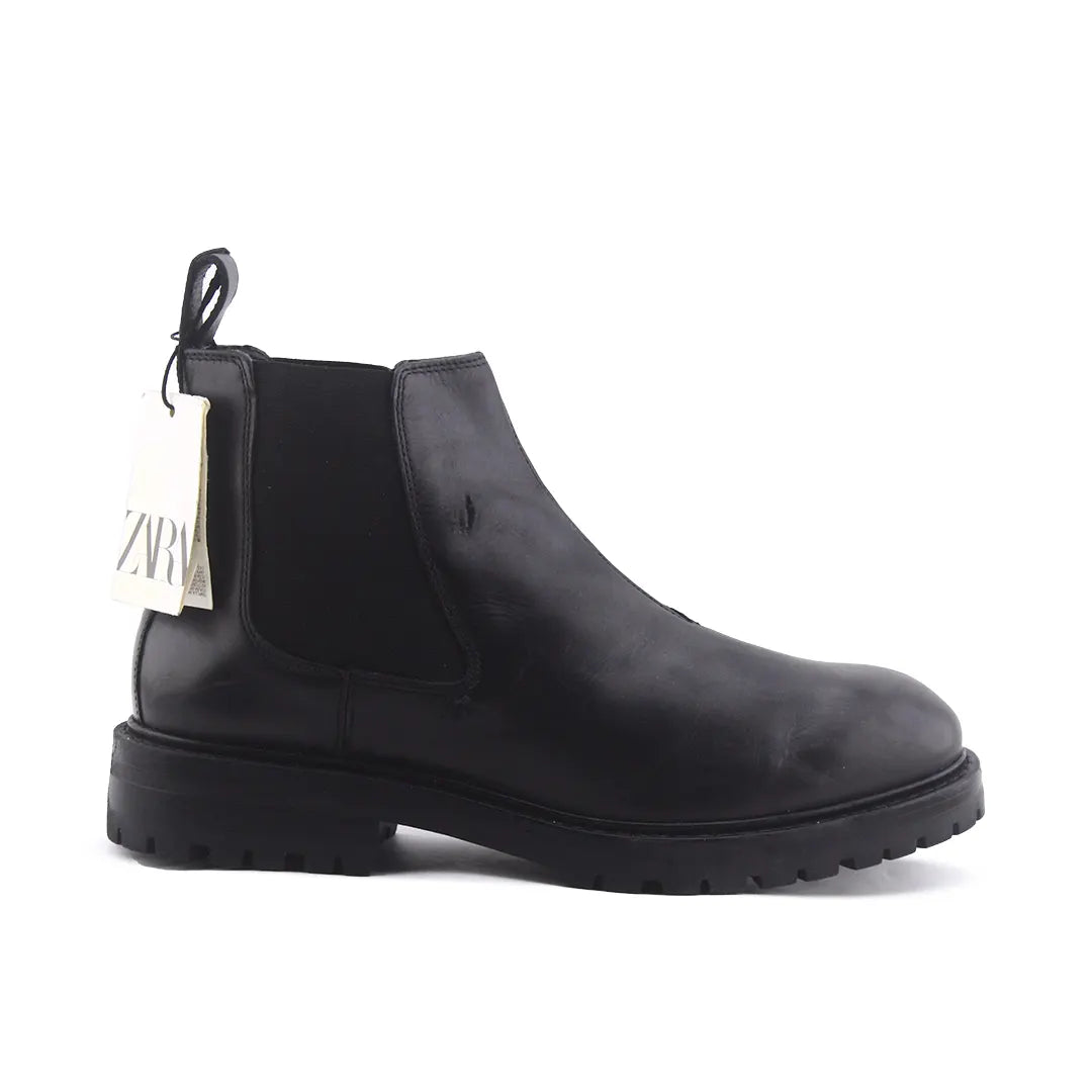 Zara Stretchable Ankle Boot | 100% Authentic Leather