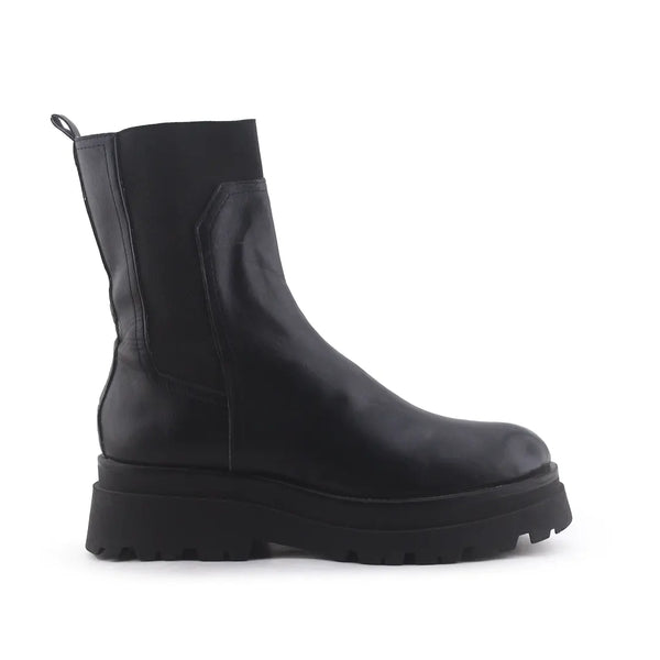 Stradivarius Stretchable Chelsea Ankle Boots (100% Authentic Leather)