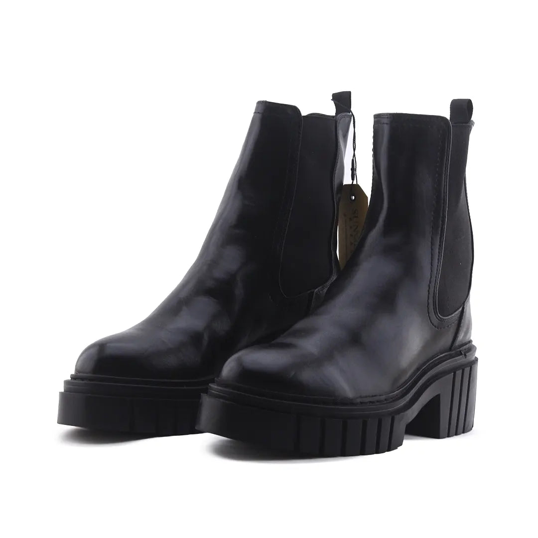 Stradivarius Stretchable Ankle Boot | 100% Authentic Leather