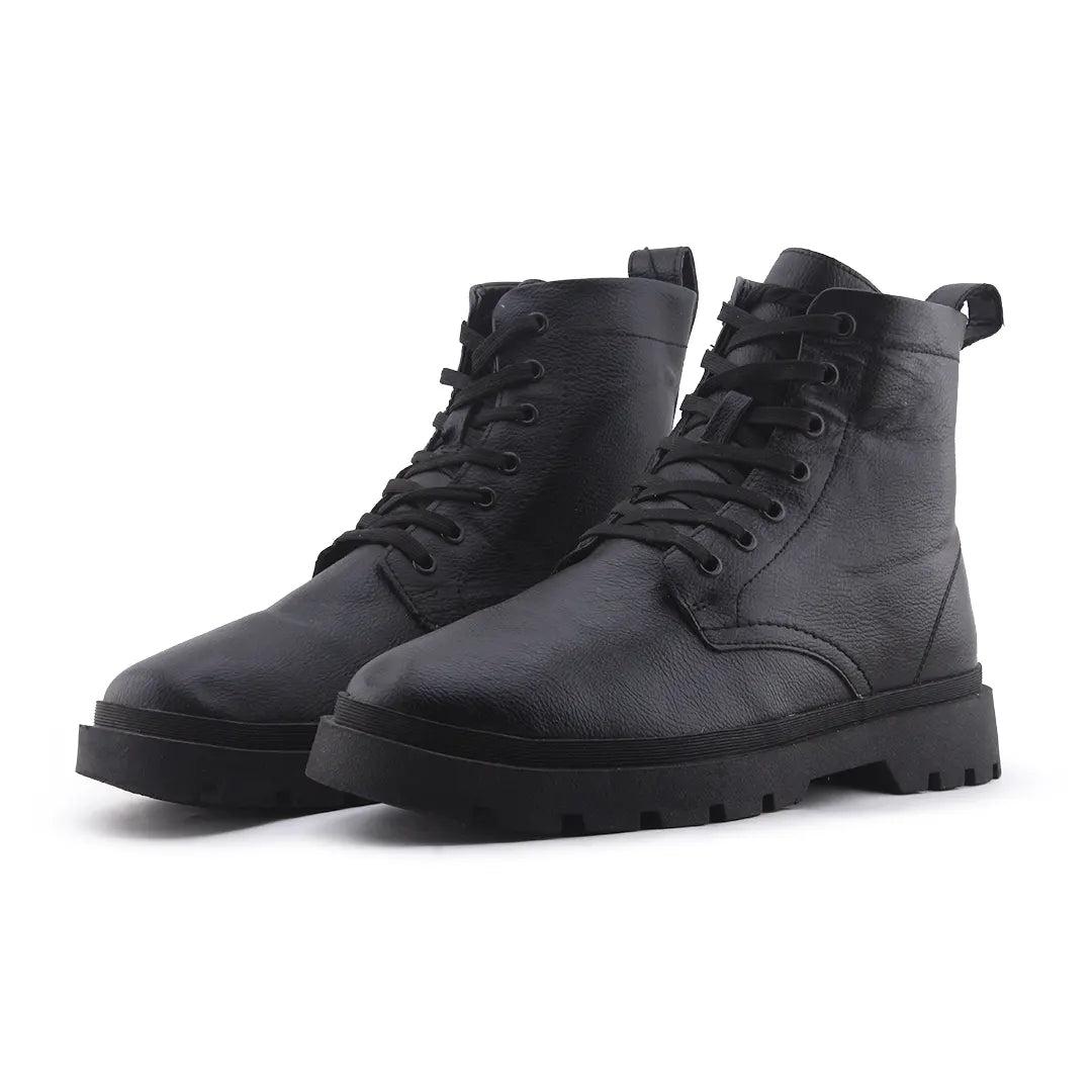 Zara Lace Up Ankle Boot | 100% Authentic Leather