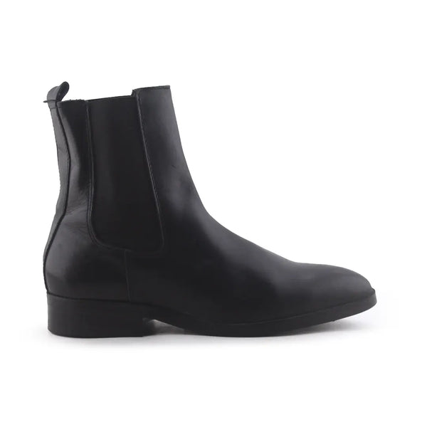 Mango Stretchable Chelsea Ankle Boots (100% Authentic Leather)