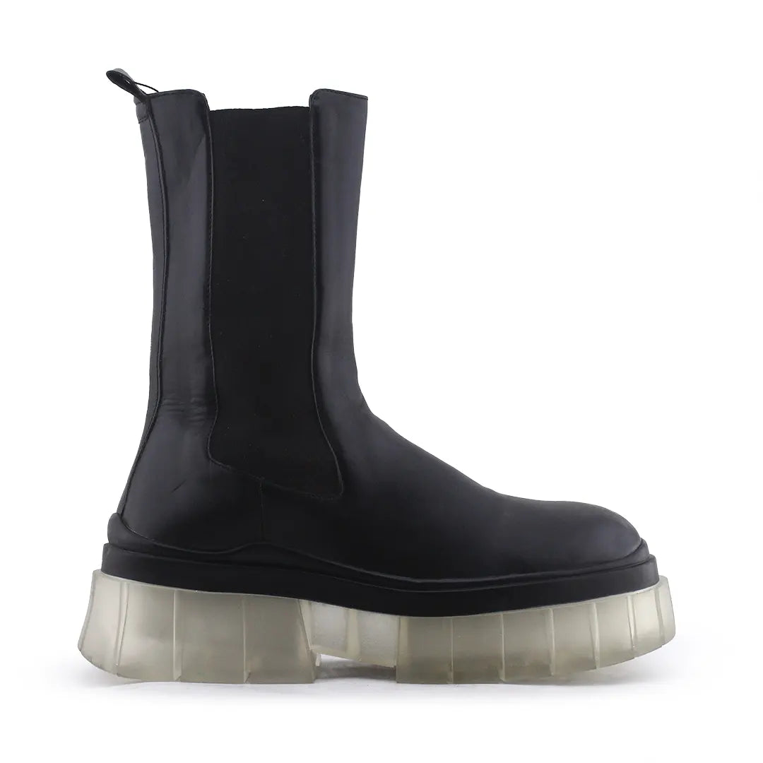 Bershka Stretchable Ankle Boot | 100% Authentic Leather
