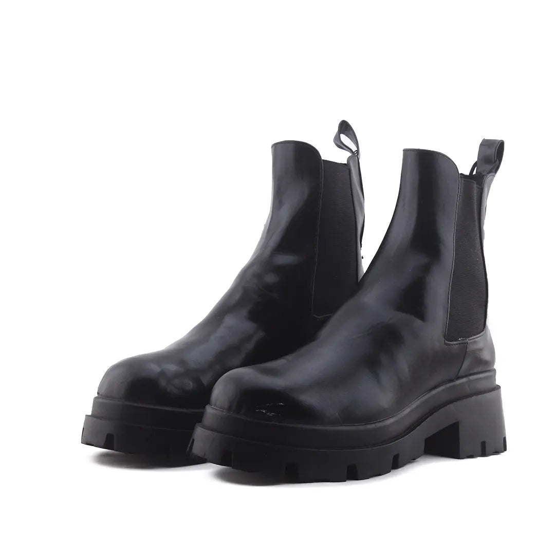 Zara Stretchable Ankle Boot | 100% Authentic Leather