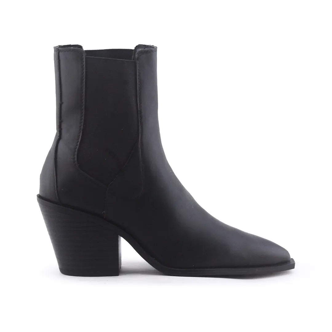 Bershka Stretchable Ankle Boot | 100% Authentic Leather