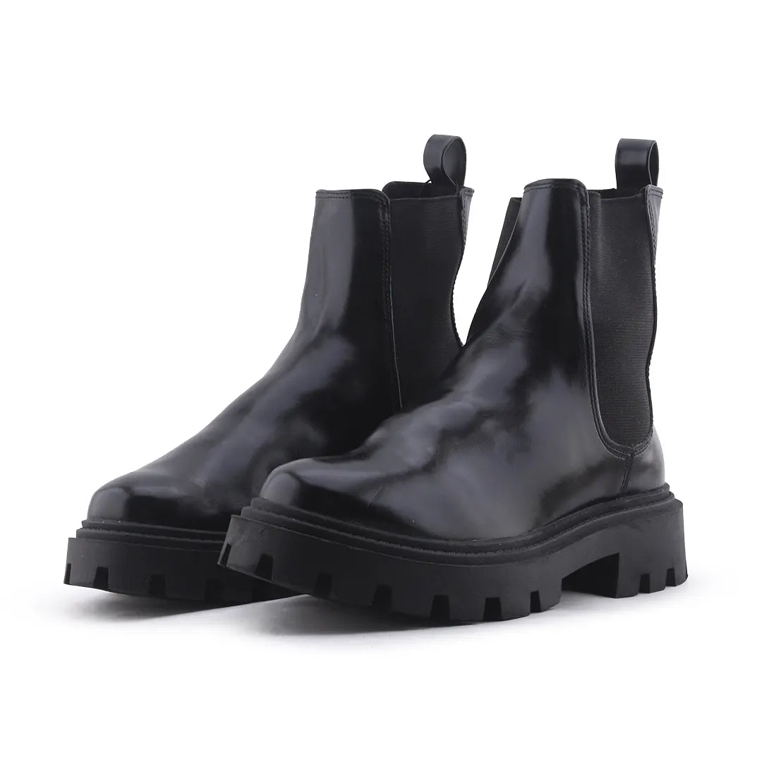 Zara Stretchable Ankle Boot | 100% Authentic Leather