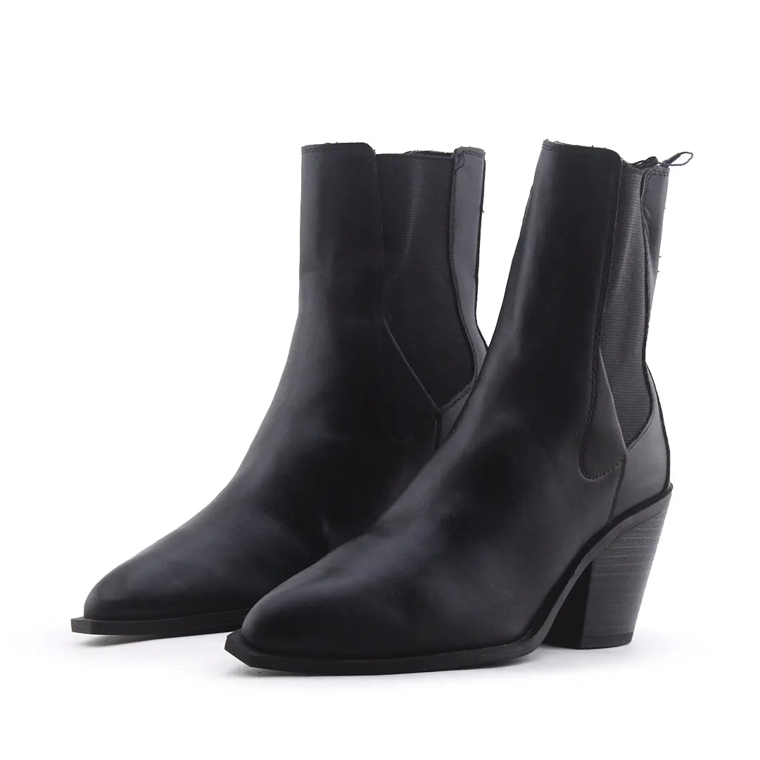 Bershka Stretchable Ankle Boot | 100% Authentic Leather