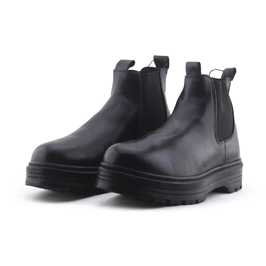 Bershka Stretchable Ankle Boot | 100% Authentic Leather