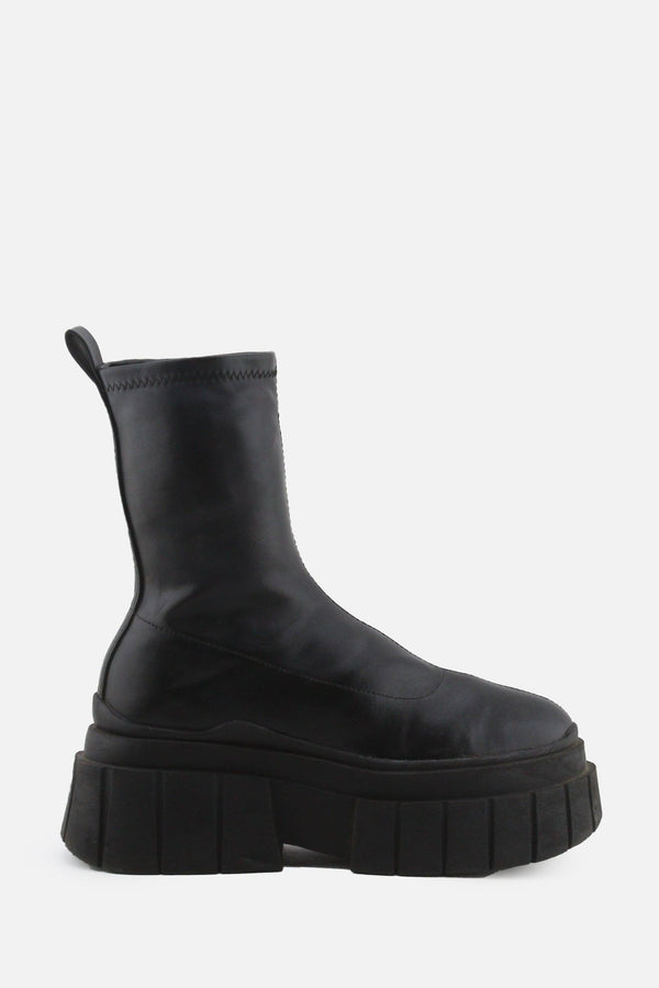 Bershka Block Ankle Boots | 100% Authentic Leather