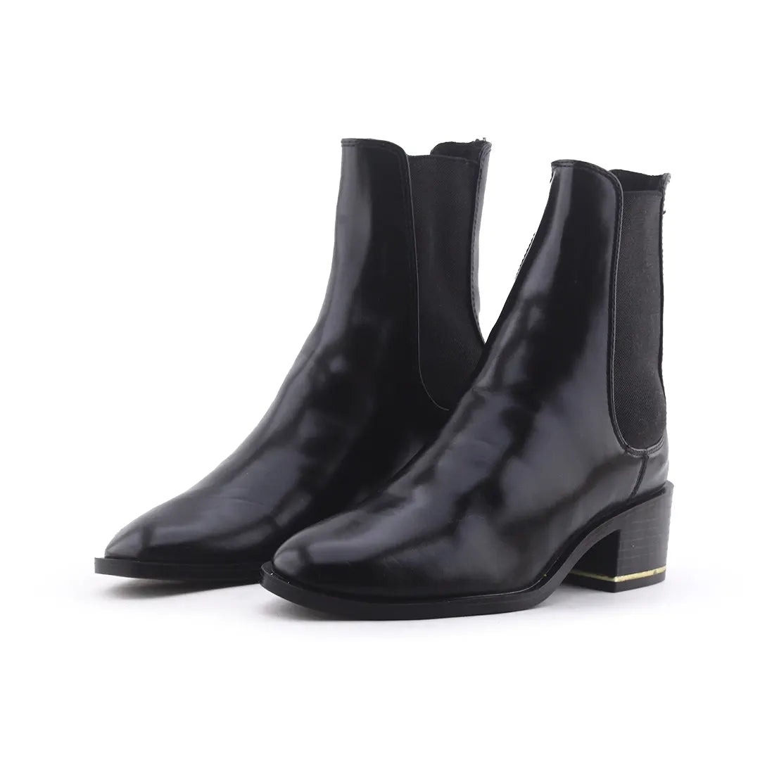 Zara Stretchable Ankle Boot | 100% Authentic Leather