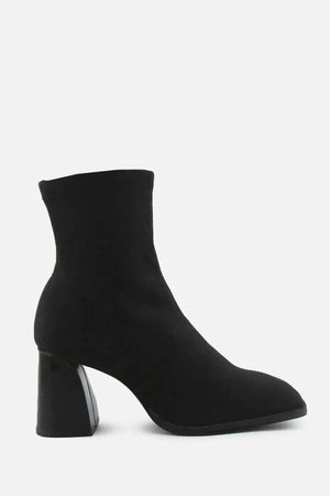 Pull & Bear BlocK Ankle Boots | Textile - sundaybazar