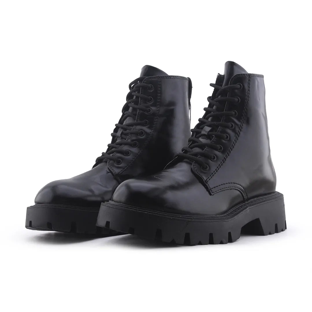 Zara Lace Up Ankle Boot | 100% Authentic Leather