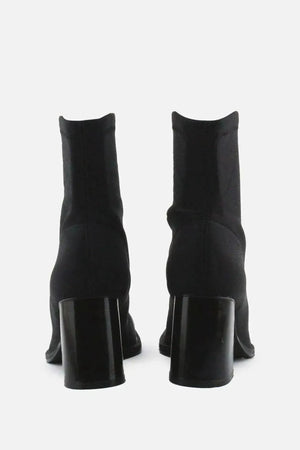 Pull & Bear BlocK Ankle Boots | Textile - sundaybazar