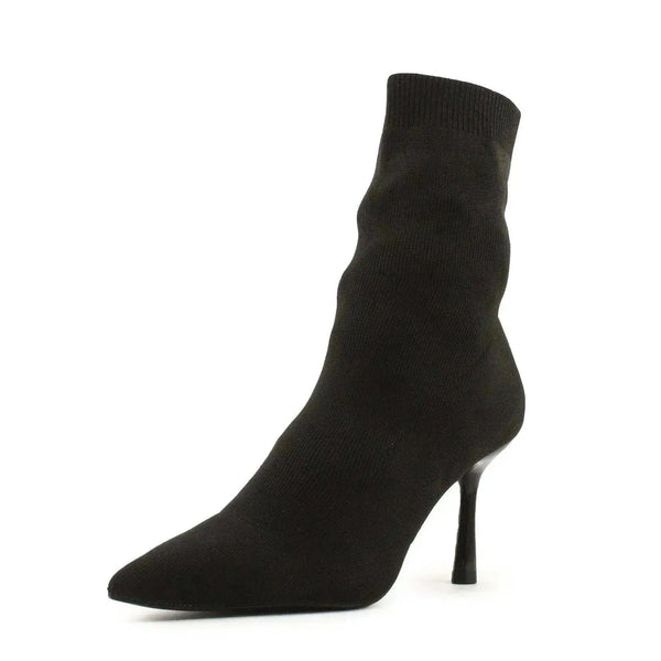 Stradivarius Stilettos Heels Sock Boots - sundaybazar