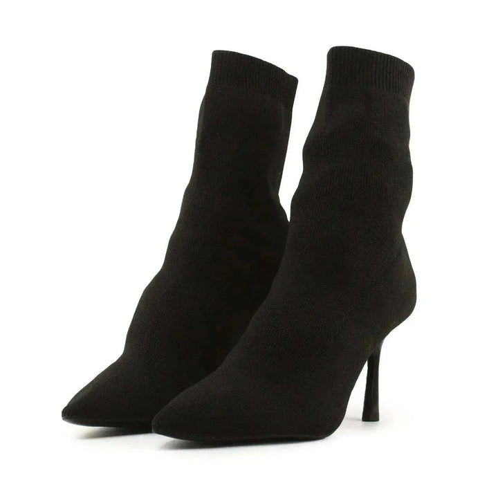 Stradivarius Stilettos Heels Sock Boots - sundaybazar