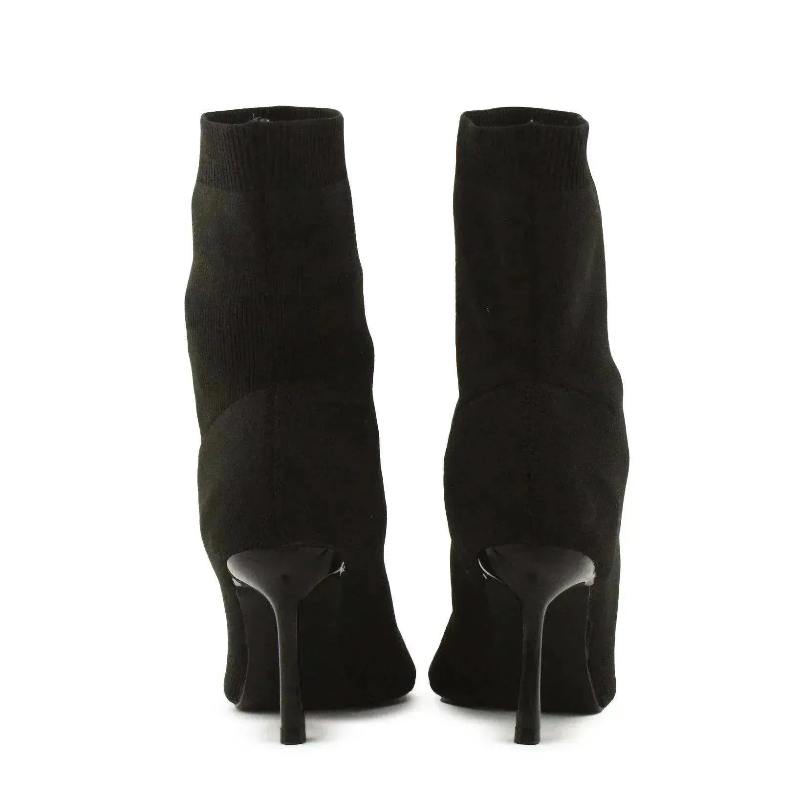 Stradivarius Stilettos Heels Sock Boots - sundaybazar