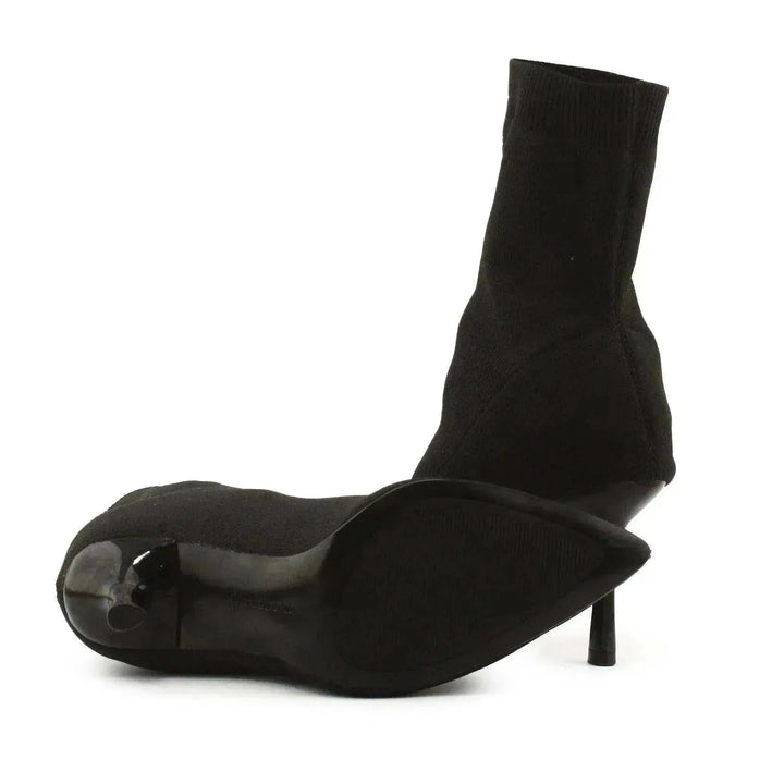 Stradivarius Stilettos Heels Sock Boots - sundaybazar