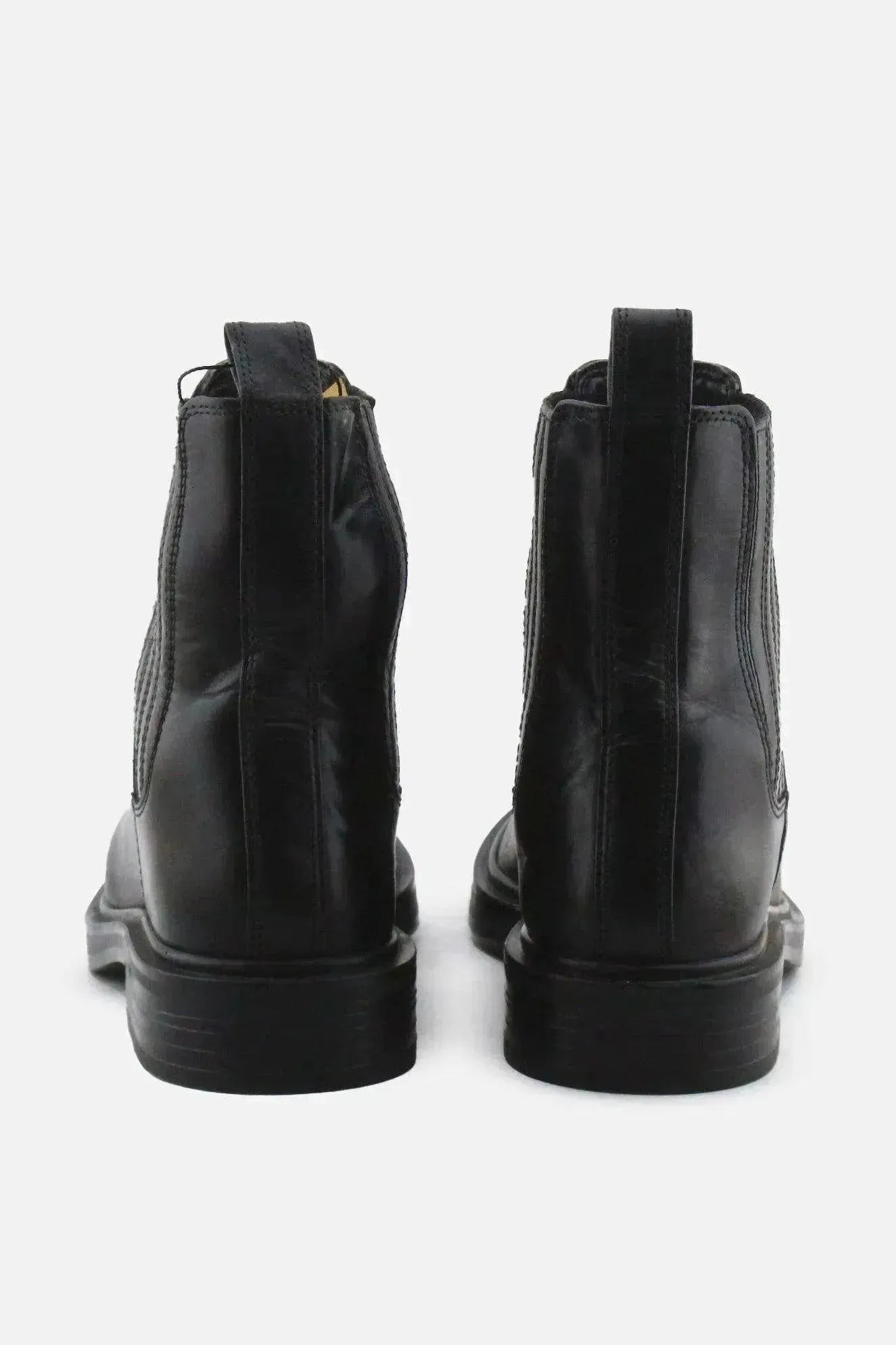 Zara Stretchable Chelsea Ankle Boots | 100% Authentic Leather - sundaybazar