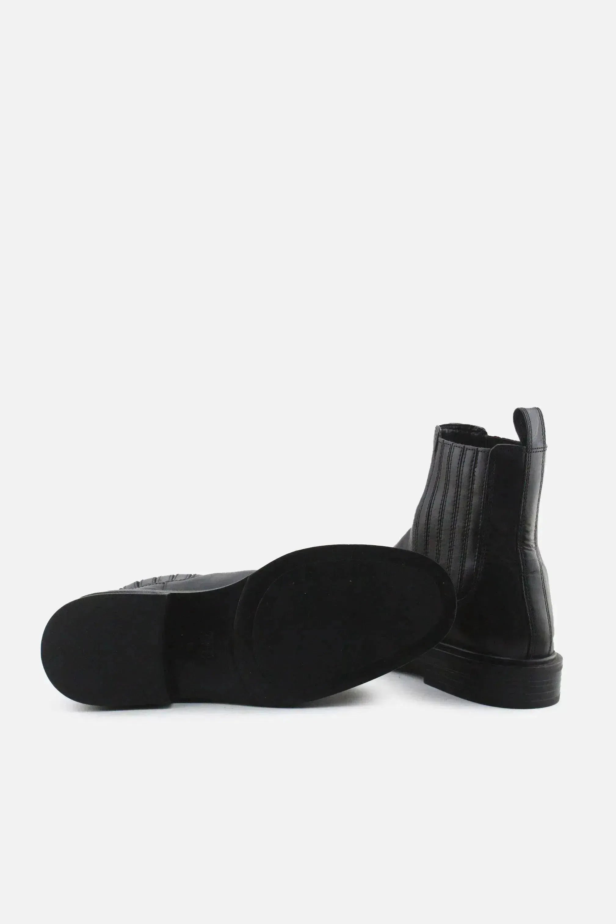 Zara Stretchable Chelsea Ankle Boots | 100% Authentic Leather - sundaybazar