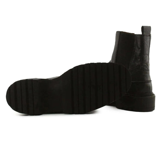 Zara Stretchable Chelsea Ankle Boots | 100% Authentic Leather - sundaybazar