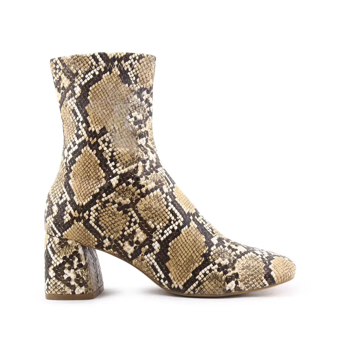 Stradivarius Zipper Ankle Boot | 100% Authentic Leather