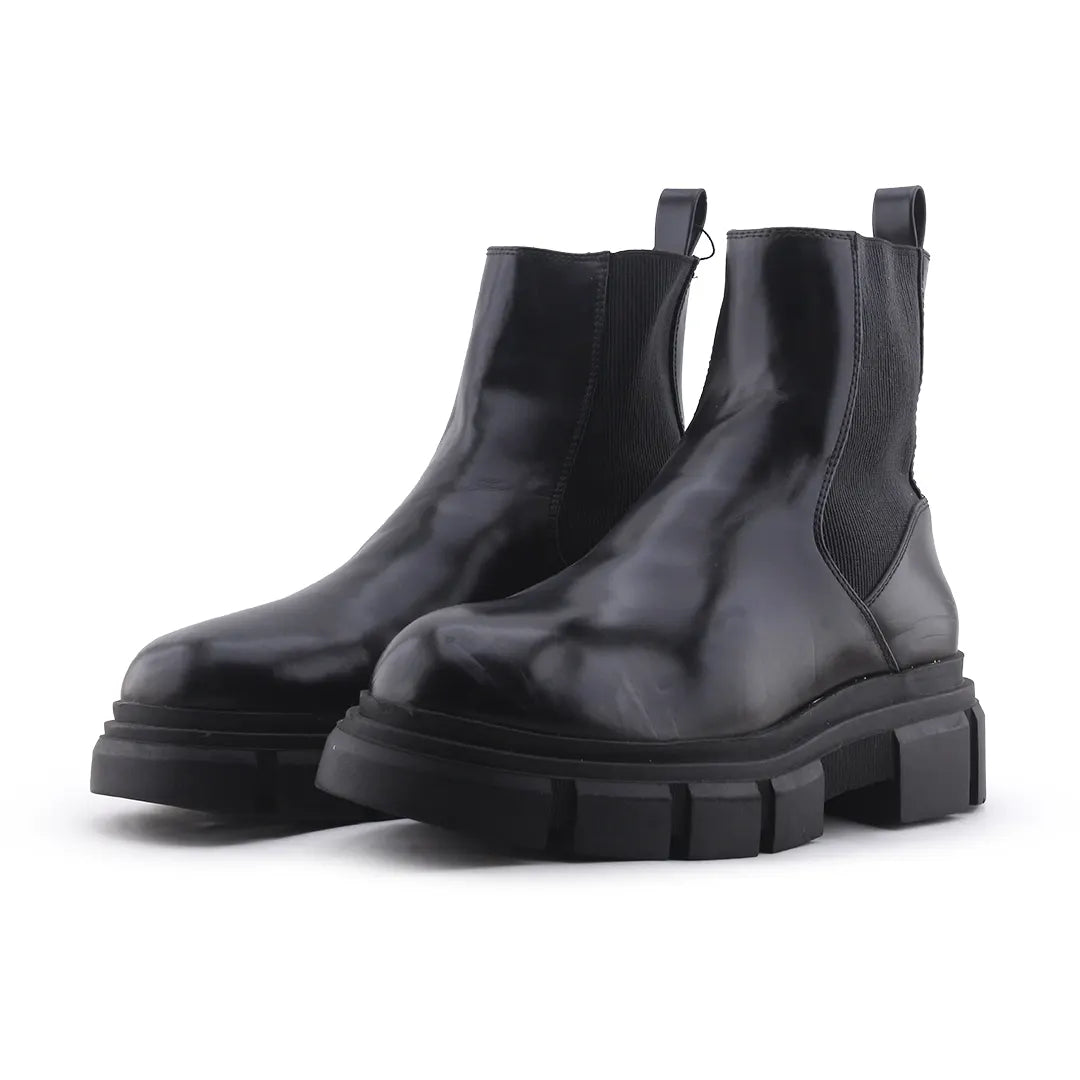 Zara Stretchable Ankle Boot | 100% Authentic Leather