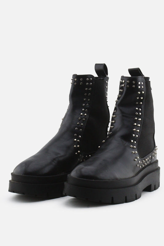 Zara Stretchable Chelsea Ankle Boots | 100% Authentic Leather