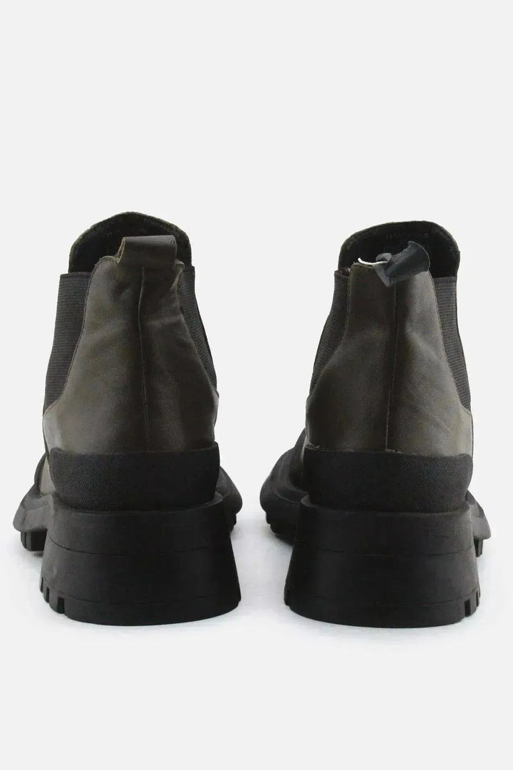 Zara Stretchable Chelsea Ankle Boots | 100% Authentic Leather - sundaybazar