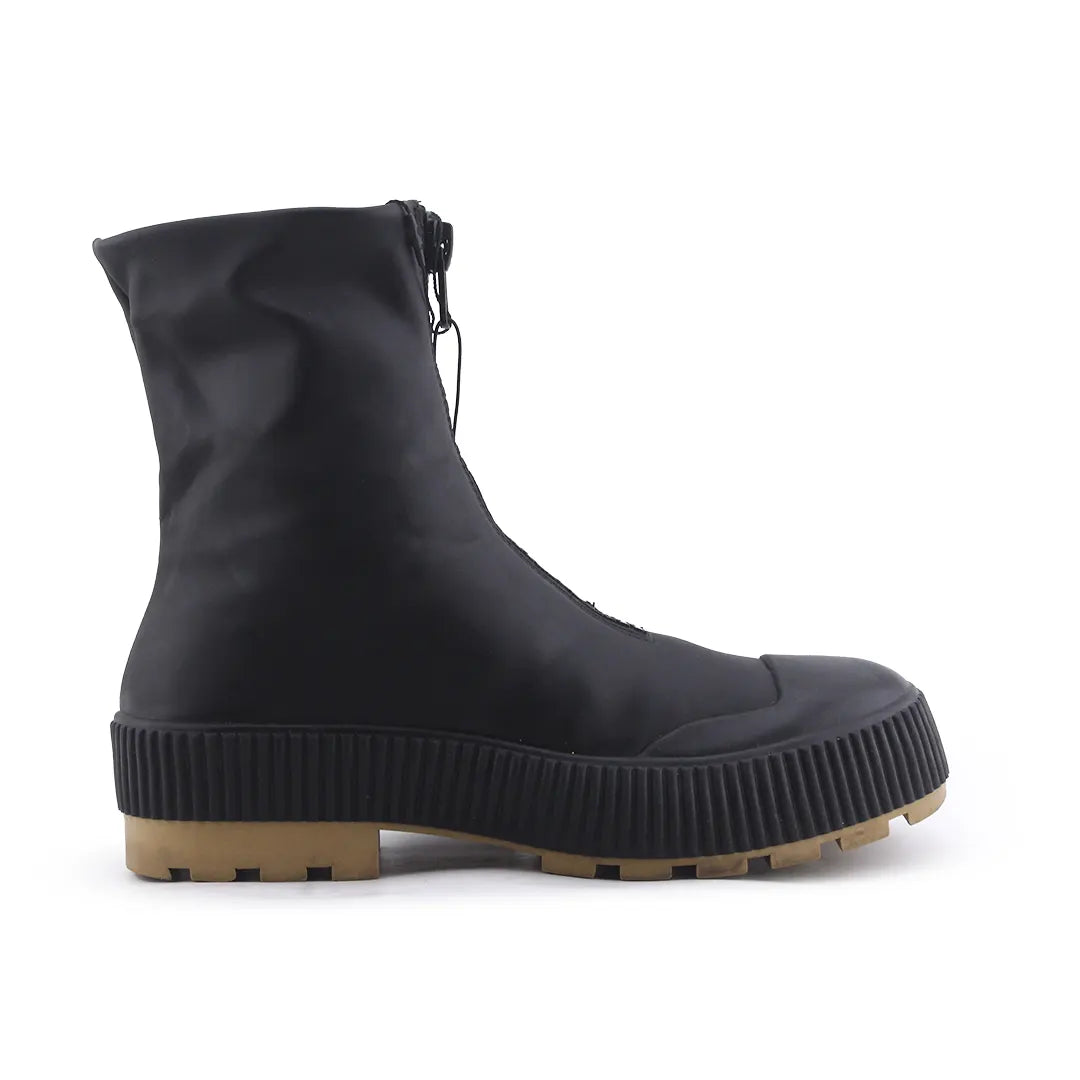 Zara Zipper Ankle Boot | 100% Authentic Leather