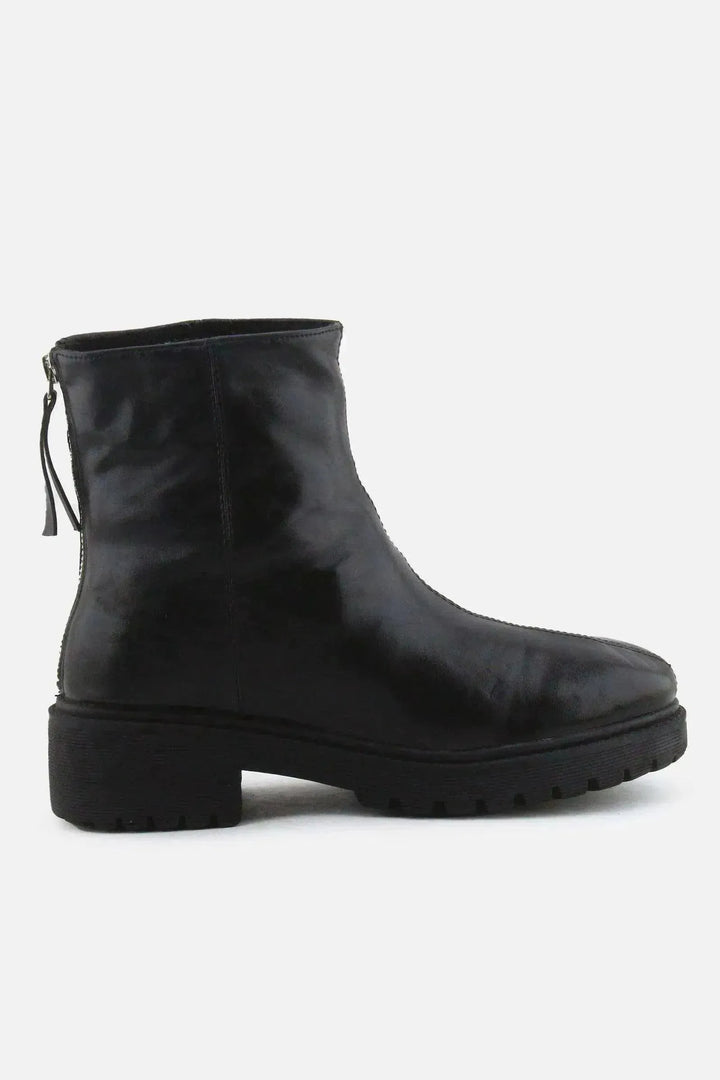 European Brand Zipper Chelsea Ankle Boots | 100% Authentic Leather - sundaybazar