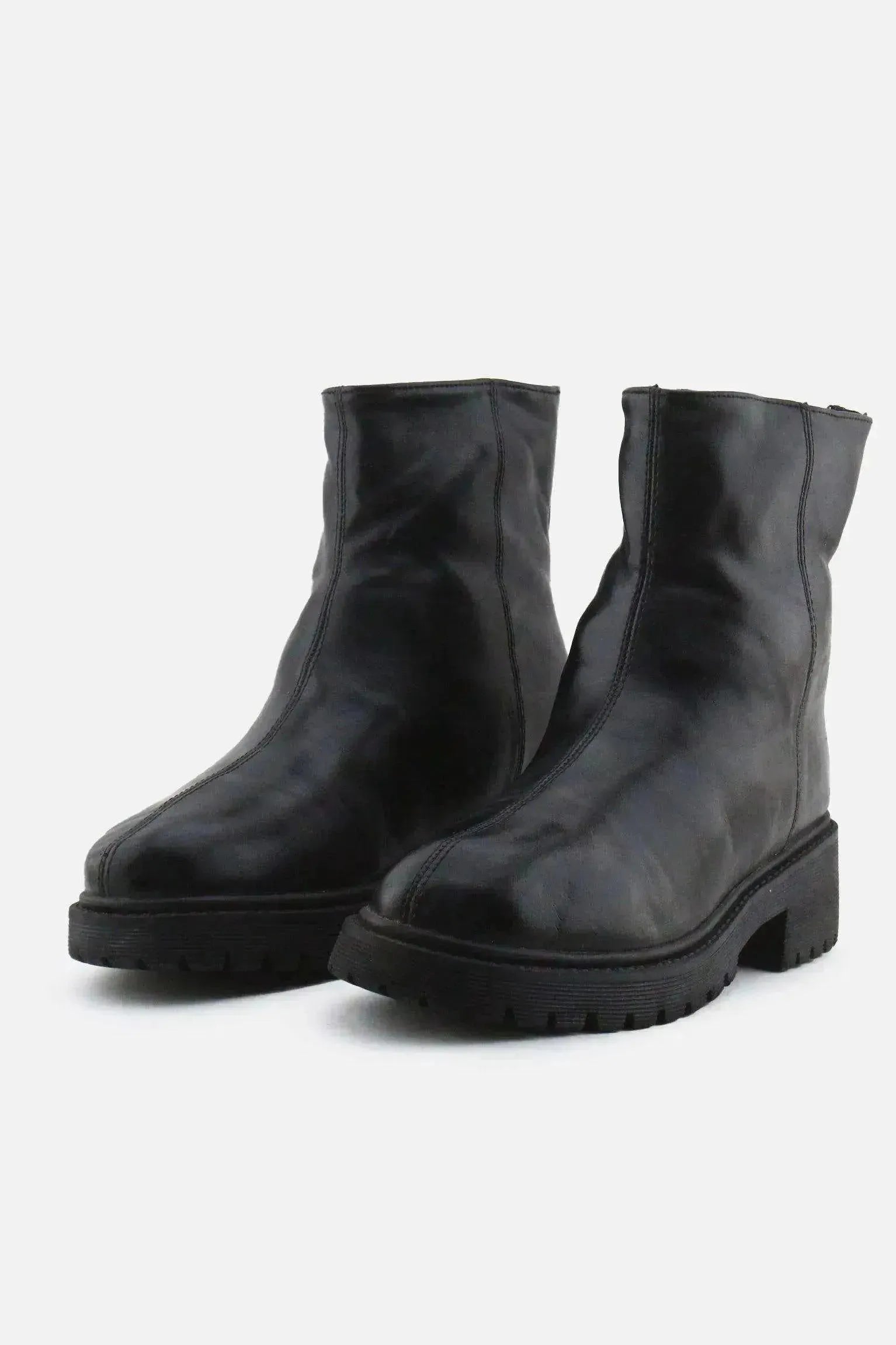 European Brand Zipper Chelsea Ankle Boots | 100% Authentic Leather - sundaybazar