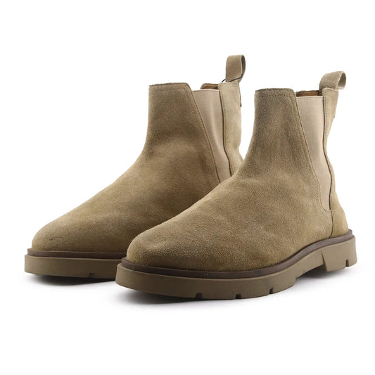 Zara Stretchable Chelsea Ankle Boots (Suede)