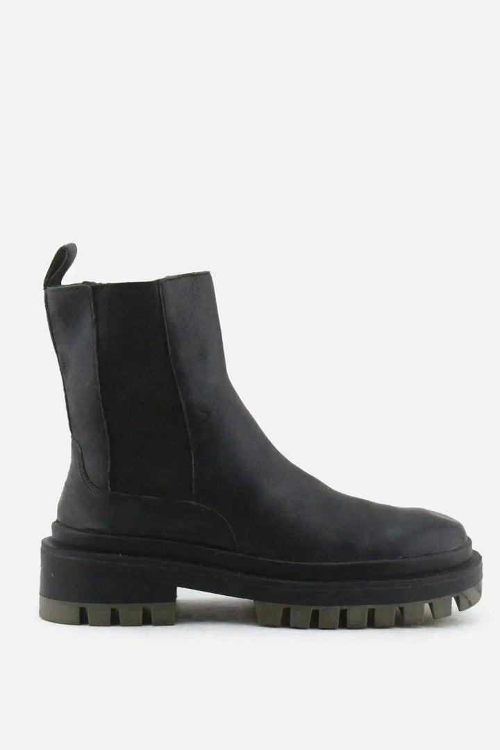 Zara Stretchable Chelsea Ankle Boots | 100% Authentic Leather - sundaybazar