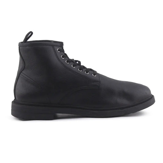 Zara Lace Up Stretchable Chelsea Ankle Boots (100% Authentic Leather)