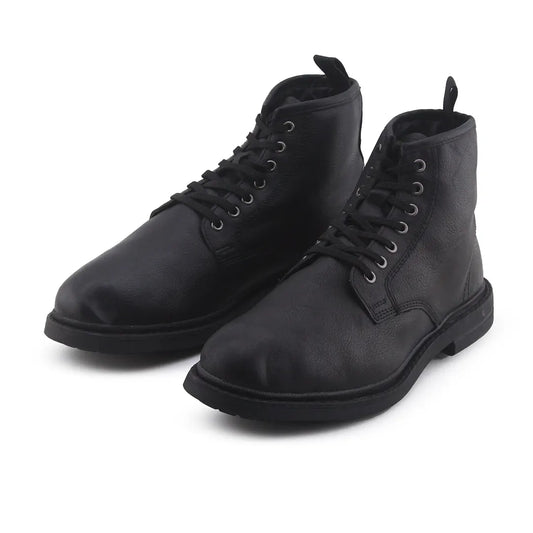 Zara Lace Up Stretchable Chelsea Ankle Boots (100% Authentic Leather)