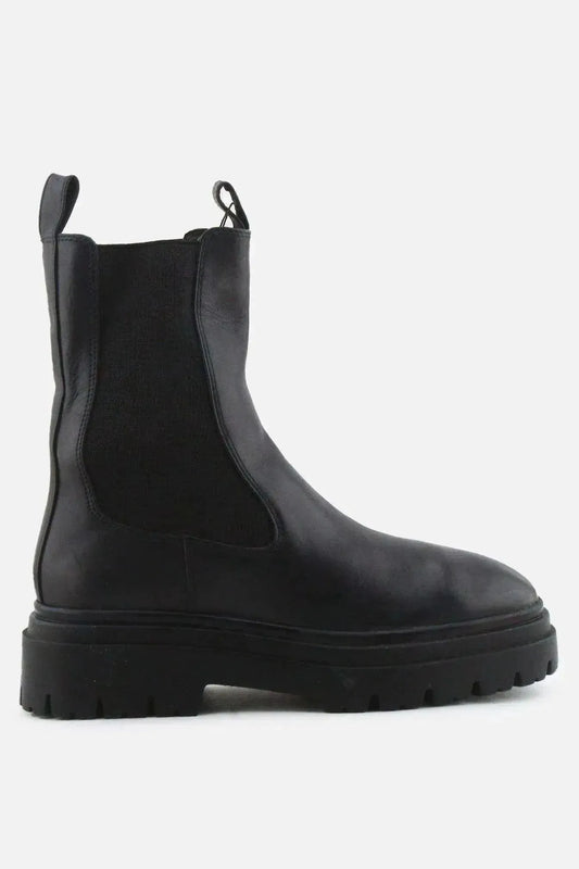 Zara Stretchable Chelsea Ankle Boots | 100% Authentic Leather - sundaybazar