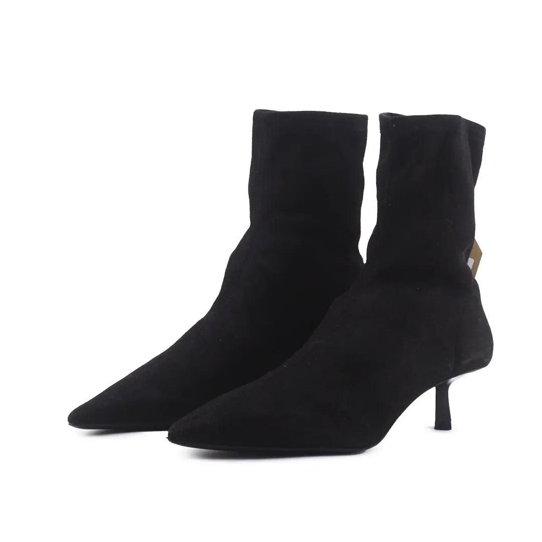 Zara Suede Ankle Boot