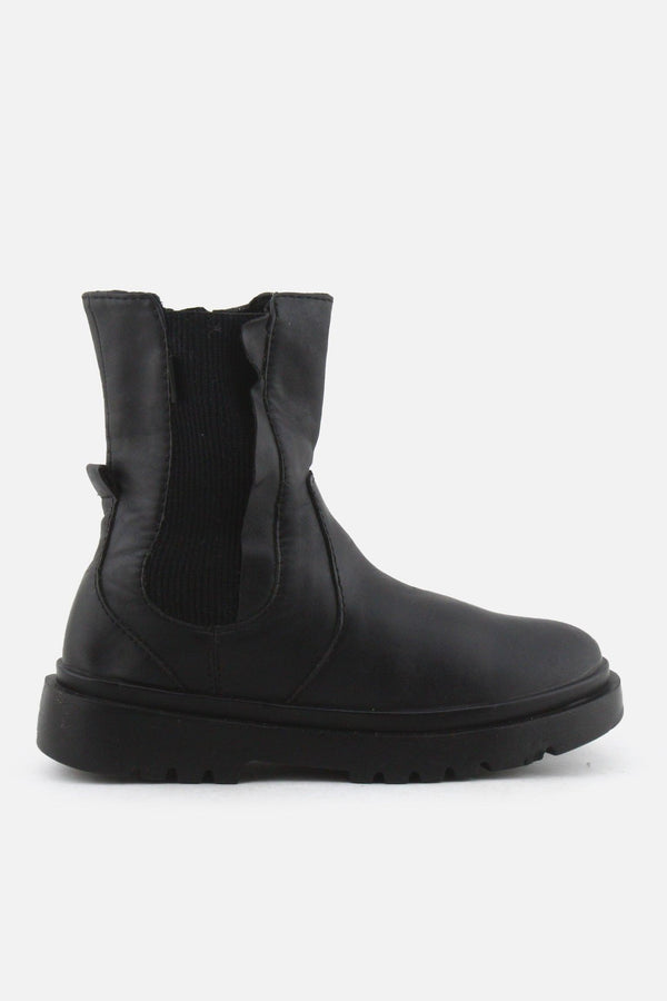 Zara Zipper Stretchable Chelsea Ankle Boots | 100% Authentic Leather