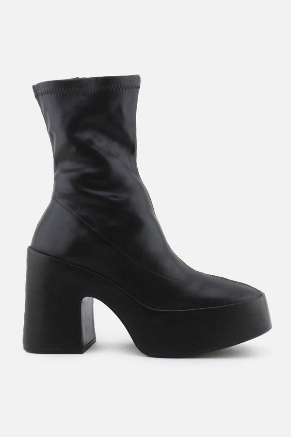 Zara Zipper Block Ankle Boots | 100% Authentic Leather