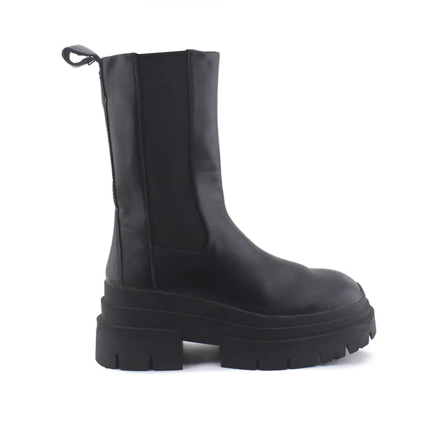 Zara Stretchable Chelsea Ankle Boots (100% Authentic Leather)