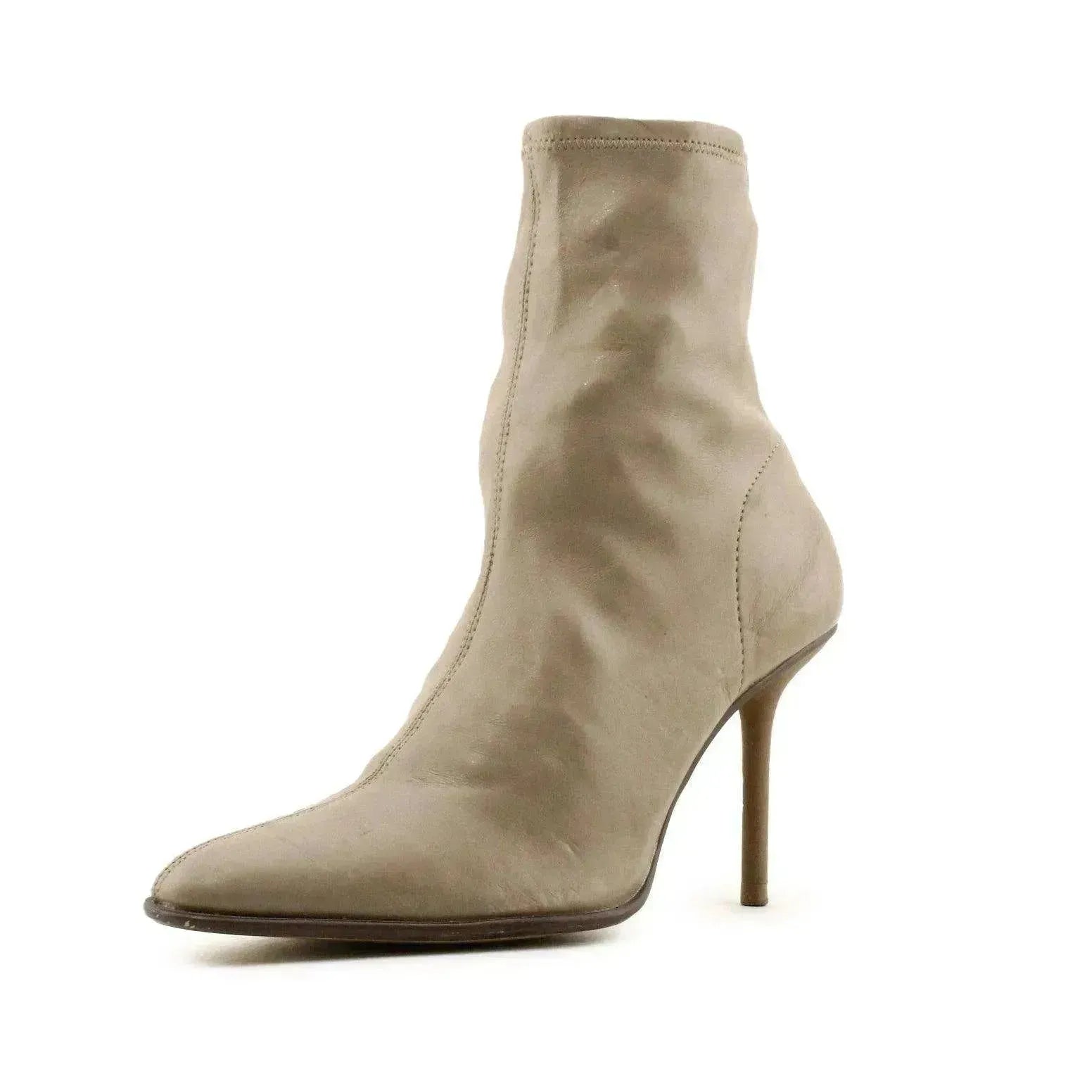 Zara Stilettos Heels Ankle Boots | 100% Authentic Leather - sundaybazar