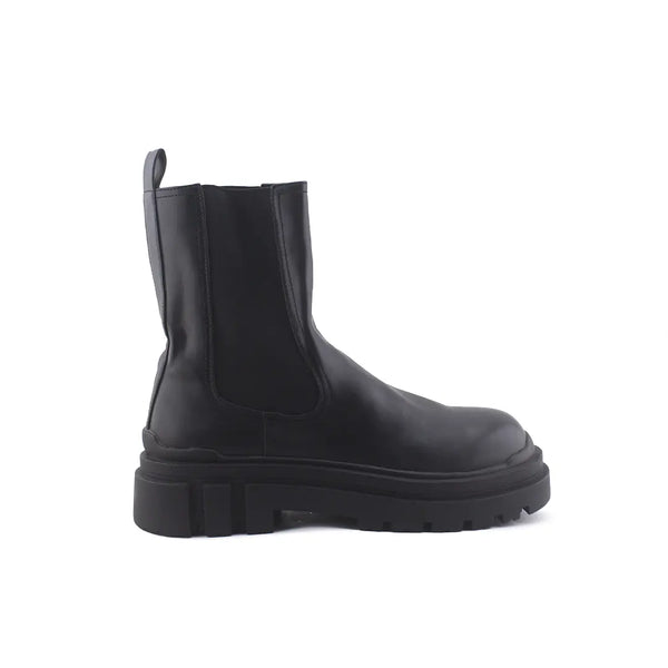Bershka Stretchable Chelsea Ankle Boots (100% Authentic Leather)