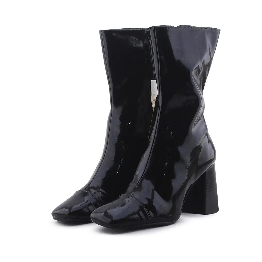 Zara Zipper Stretchable Ankle Boot