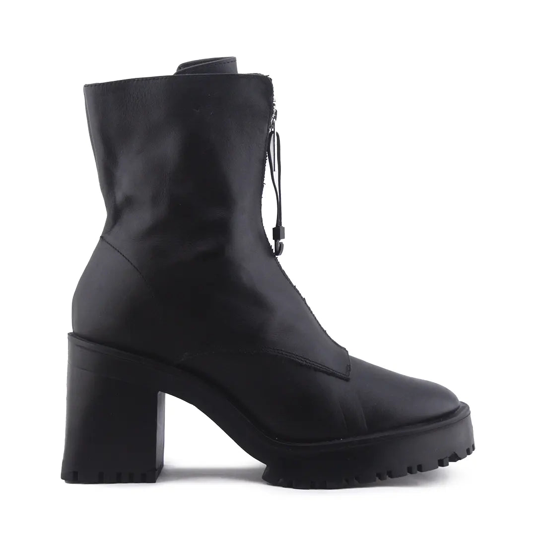Zara Zipper Ankle Boot | 100% Authentic Leather
