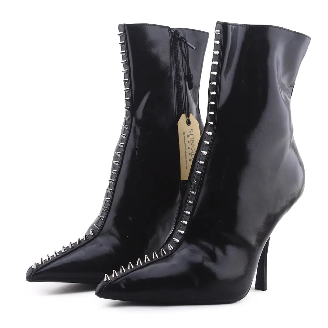 Zara Zipper Ankle Boot | 100% Authentic Leather