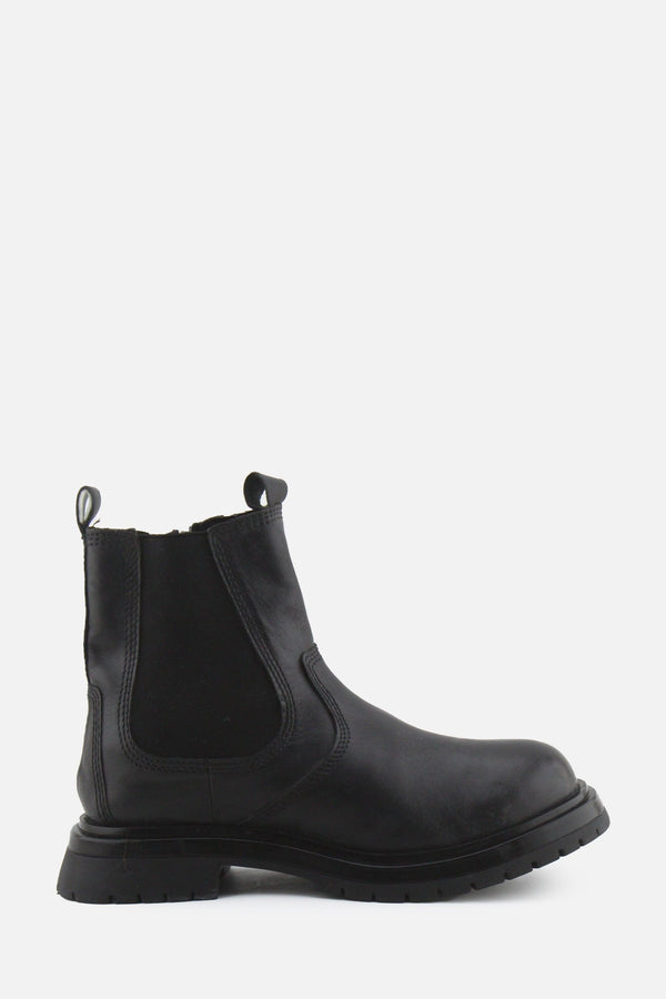 Zara Zipper Stretchable Chelsea Ankle Boots | 100% Authentic Leather