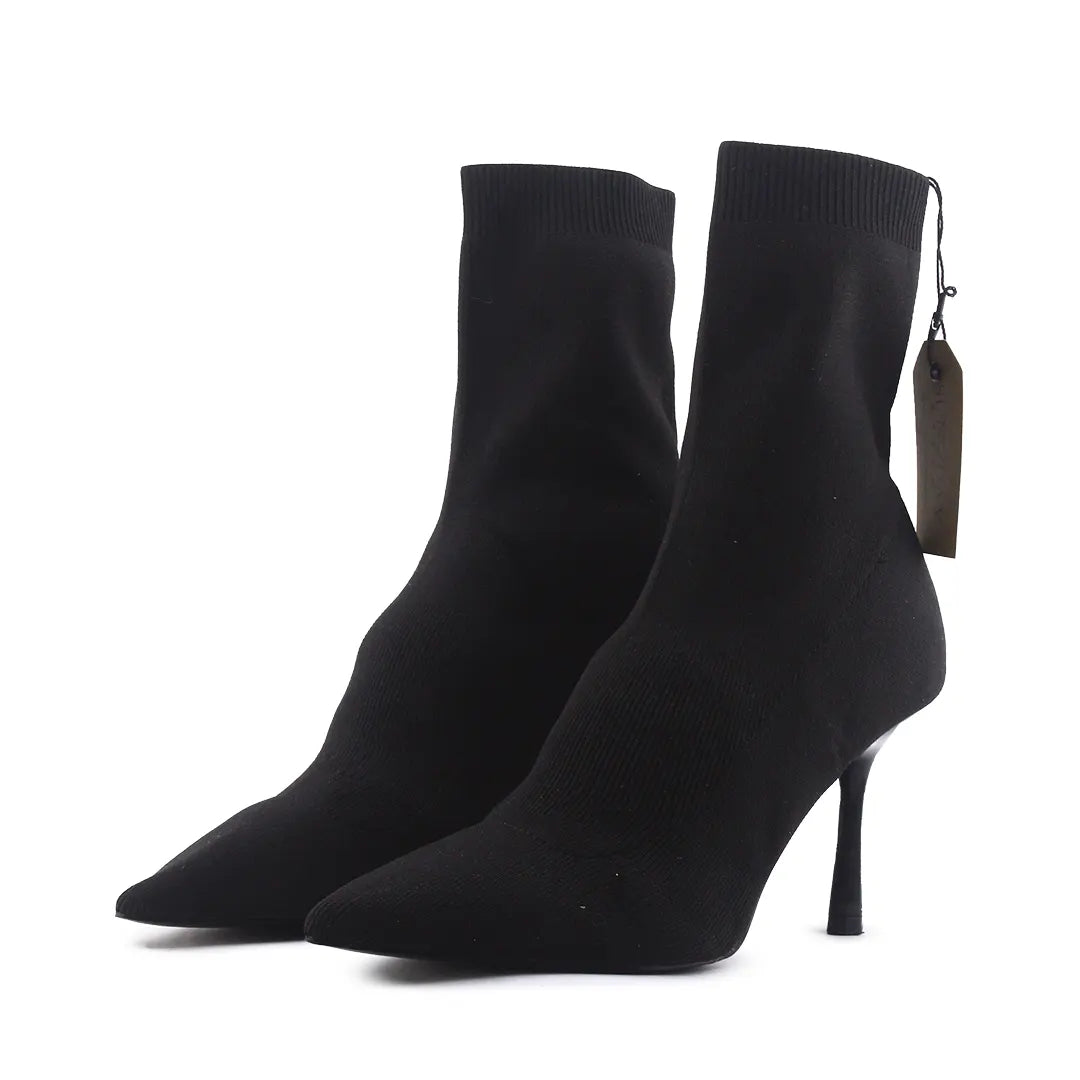 Stradivarius Sock Ankle Boot