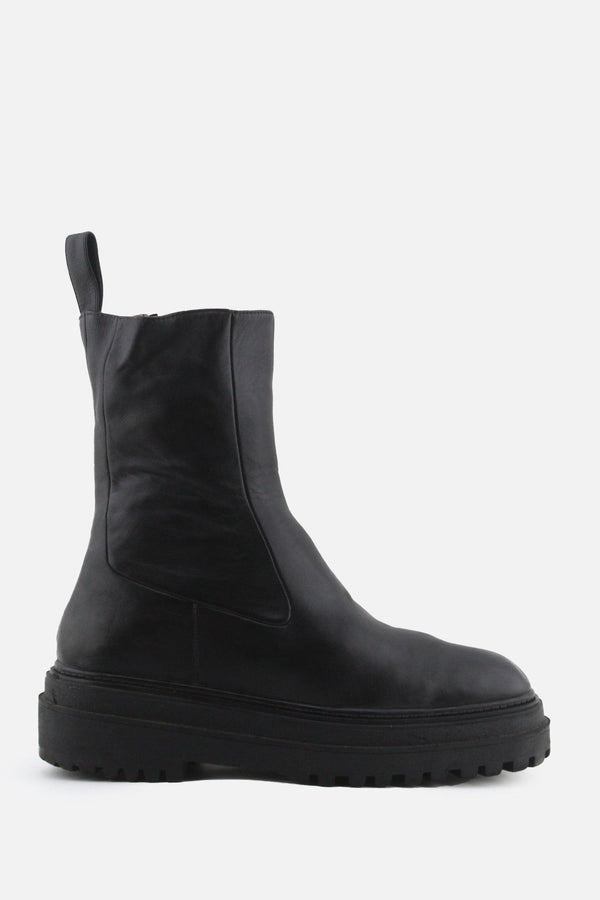 Zara Zipper Combat Ankle Boots | 100% Authentic Leather