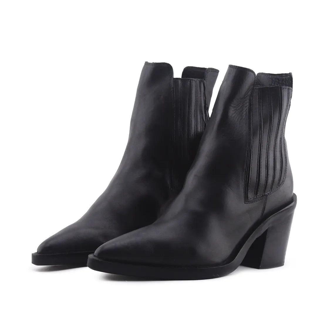 Zara Stretchable Ankle Boot | 100% Authentic Leather
